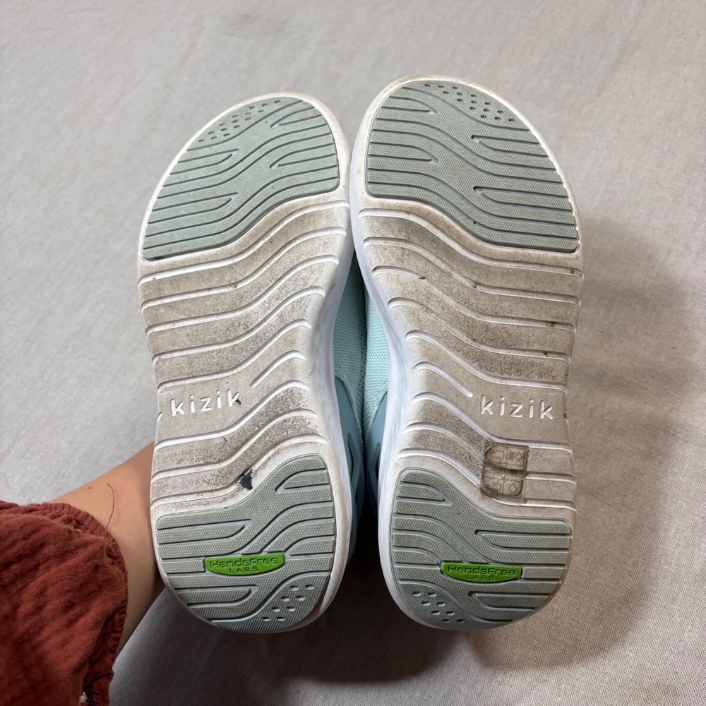 Kizik Athens Hands Free Sneakers Mint Green Womens 7.5 Mens 6 A2FC DATHMT01-1D - Picture 7 of 7